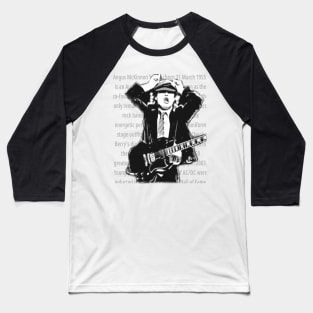 Angus young Baseball T-Shirt